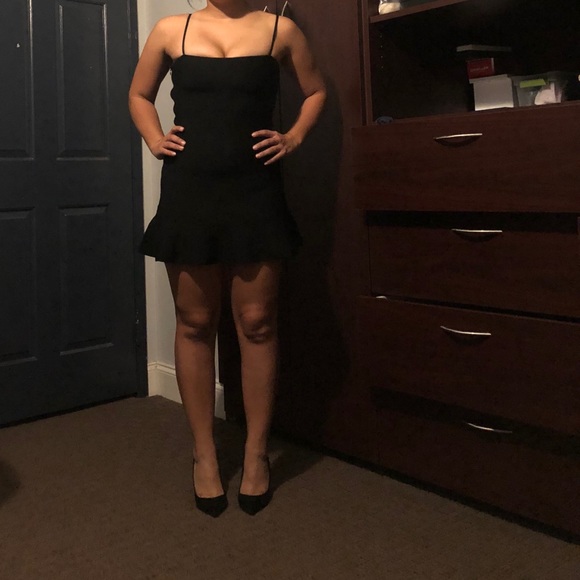 White Fox Boutique Dresses & Skirts - WHITE FOX BLACK MINI DRESS